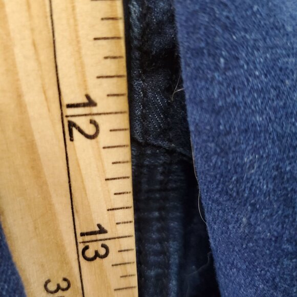 Allison Daley Jeans Woman 20WR Blue Pull-On Elastic Waist Stretch Denim - Picture 5 of 8